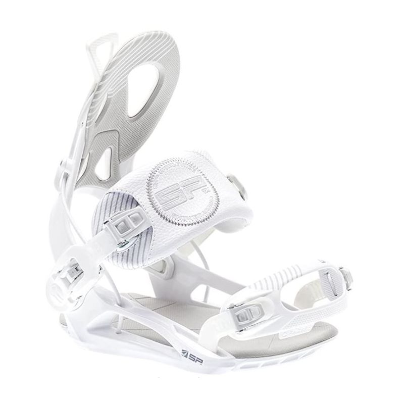 SP Private white fixation snowboard