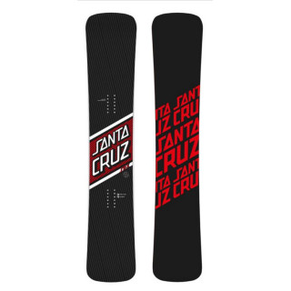 PLANCHE SNOWBOARD SANTA CRUZ SRX ROUGE ET NOIR 159 CM