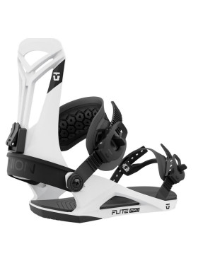 fixation de snowboard union flite pro white