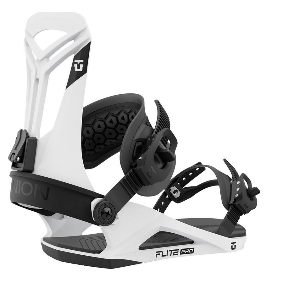 fixation de snowboard union flite pro white