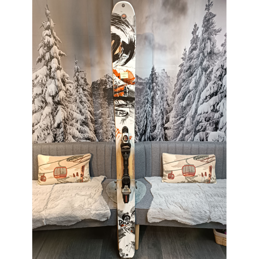 Skis occasion K2 + fixations K2 Pon 2oon