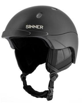 casque sinner titan matte black