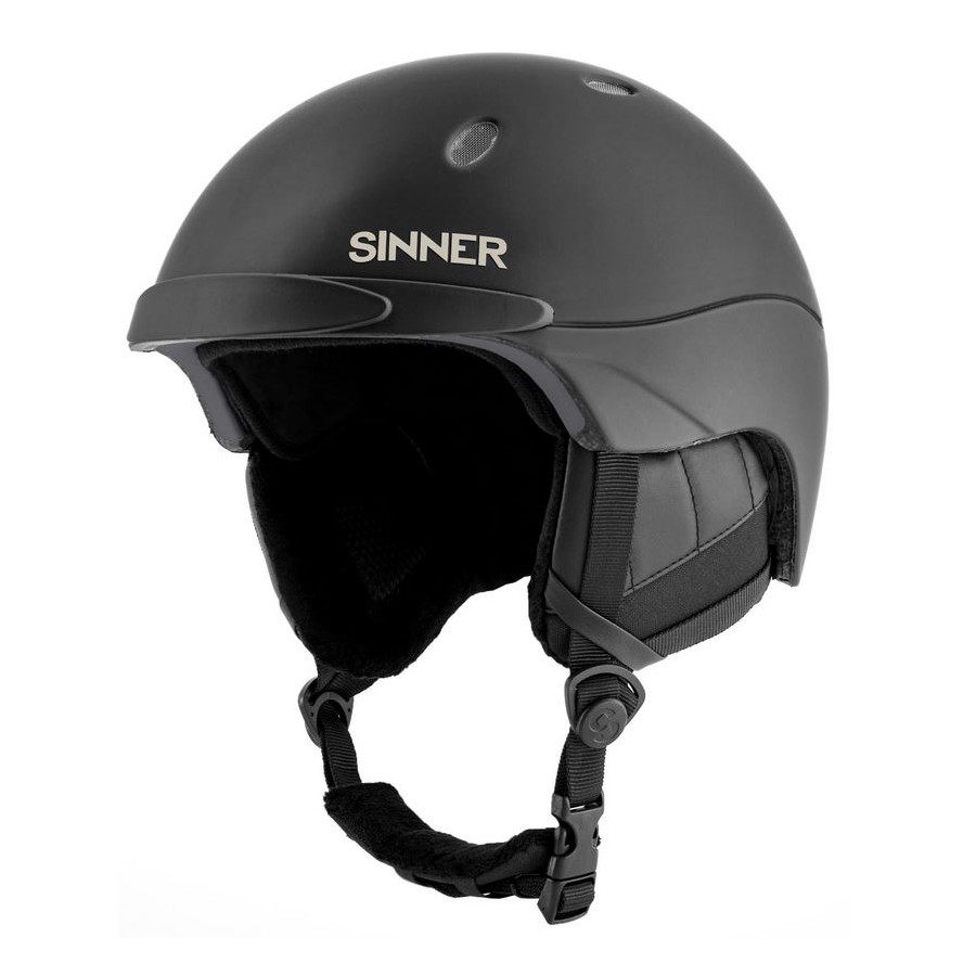 casque sinner titan matte black