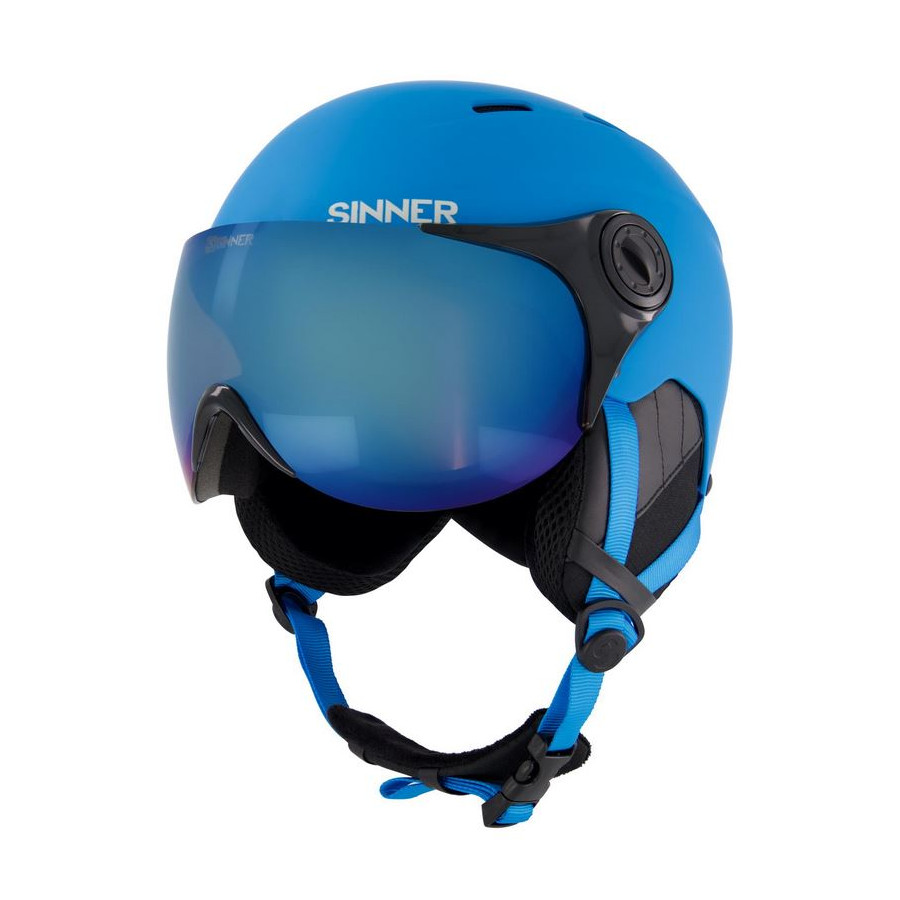 Casque Sinner Typhoon blue neon ecran blue cat 2