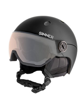 Casque Sinner Titan visor trans+ matte black  cat 1-3 orn