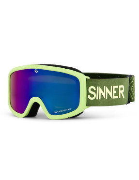 Masque Sinner Duck Mountain light green écran green junior