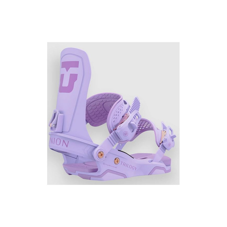 Fixations snowboard Union Trilogy (team HB),lavender