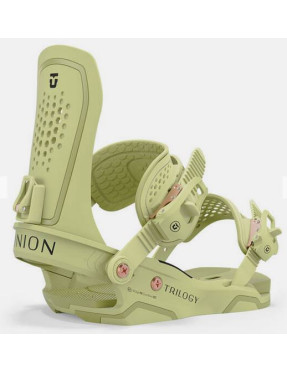 Fixations snowboard Union Trilogy green